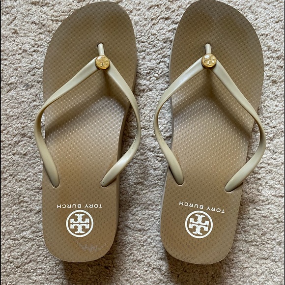 Tory Burch platform flip flops